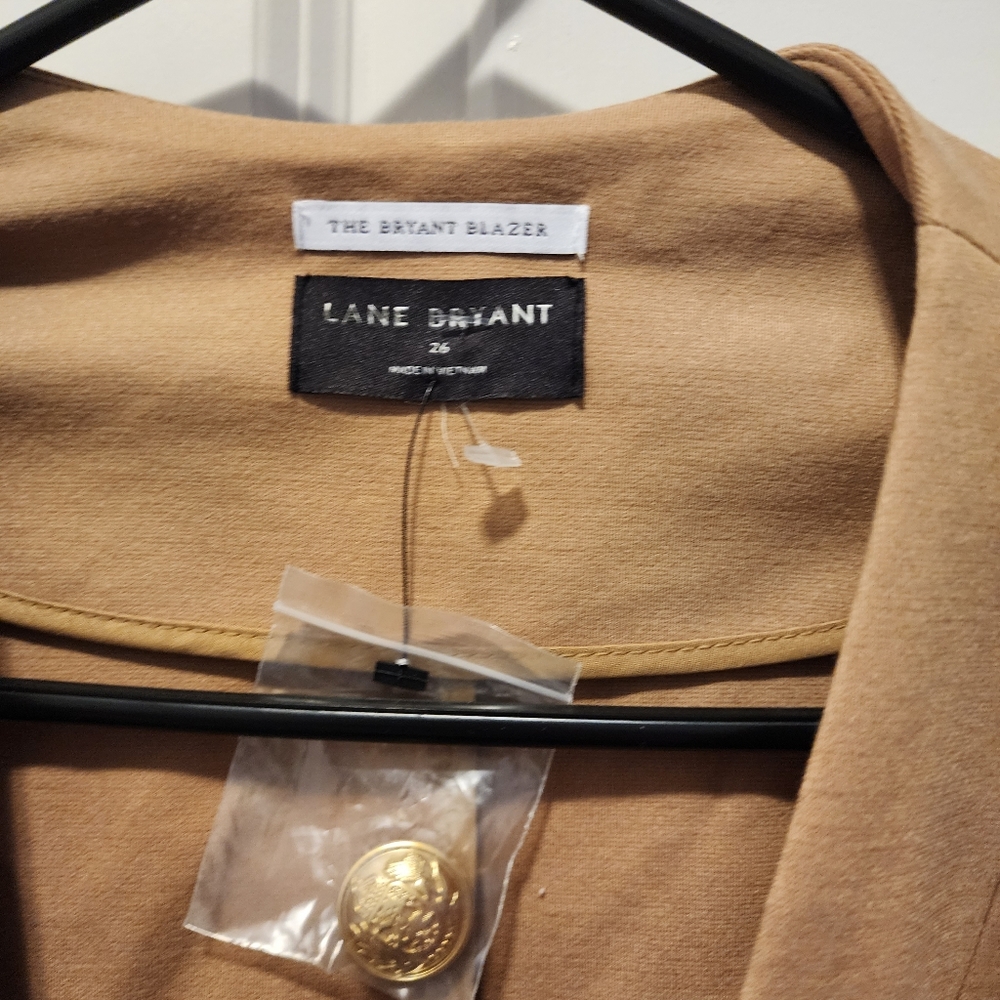 Lane Bryant Ponte Bryant Collarless Blazer